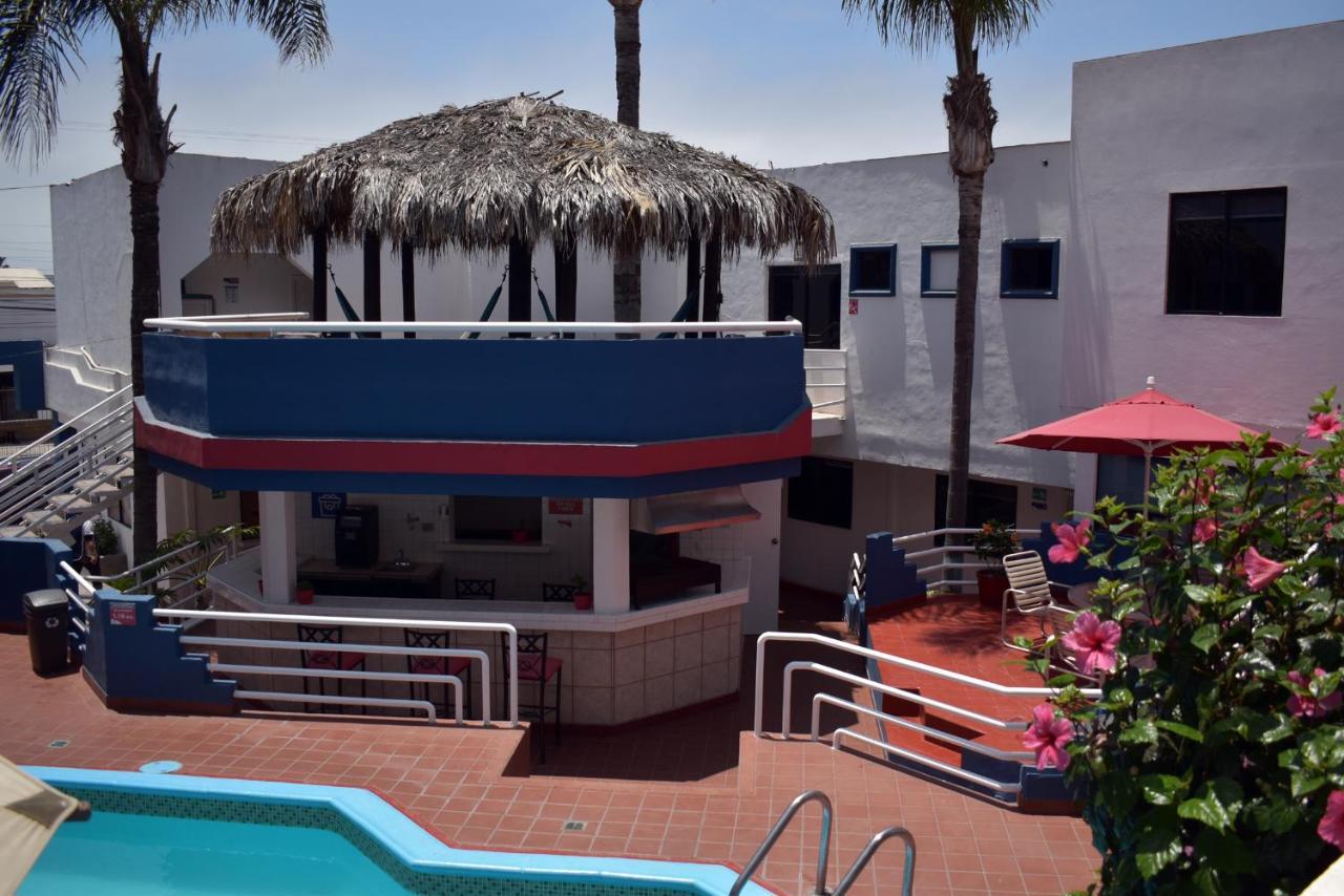 Hotel Mediterraneo Rosarito Buitenkant foto